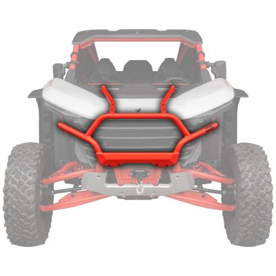 BUMPER AVANT ROUGE ALUMINIUM